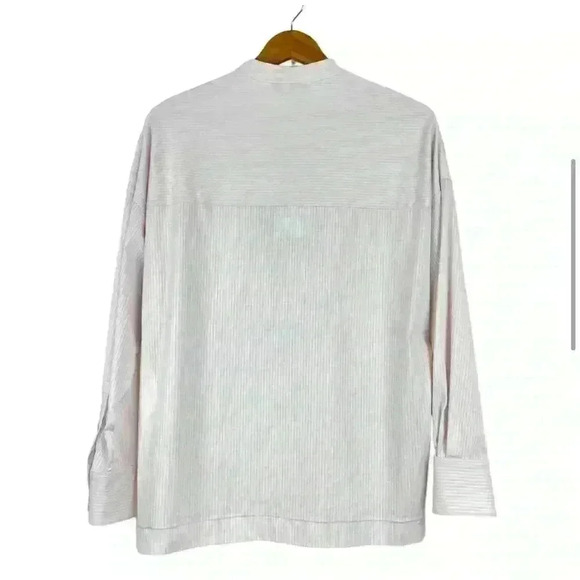 NWT Max Mara light pink edmea button down blouse size medium - Picture 4 of 7